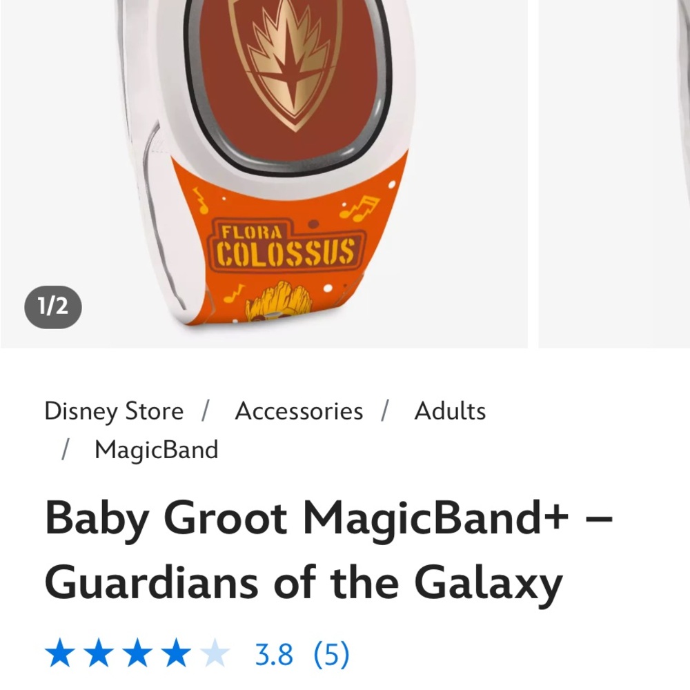 Disney Guardians of the Galaxy MagicBand+